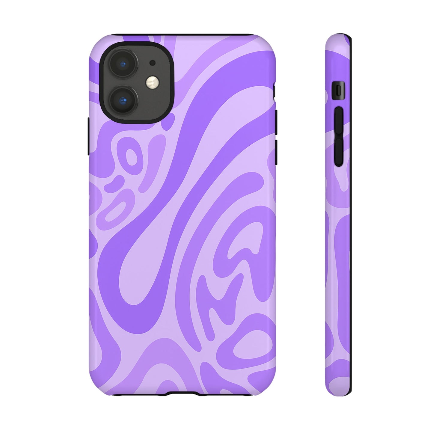 iPhone 17 Pro Max Case | Purple Wave (Tough)