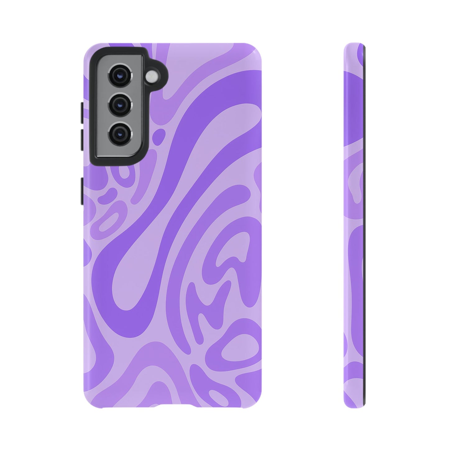 iPhone 17 Pro Max Case | Purple Wave (Tough)