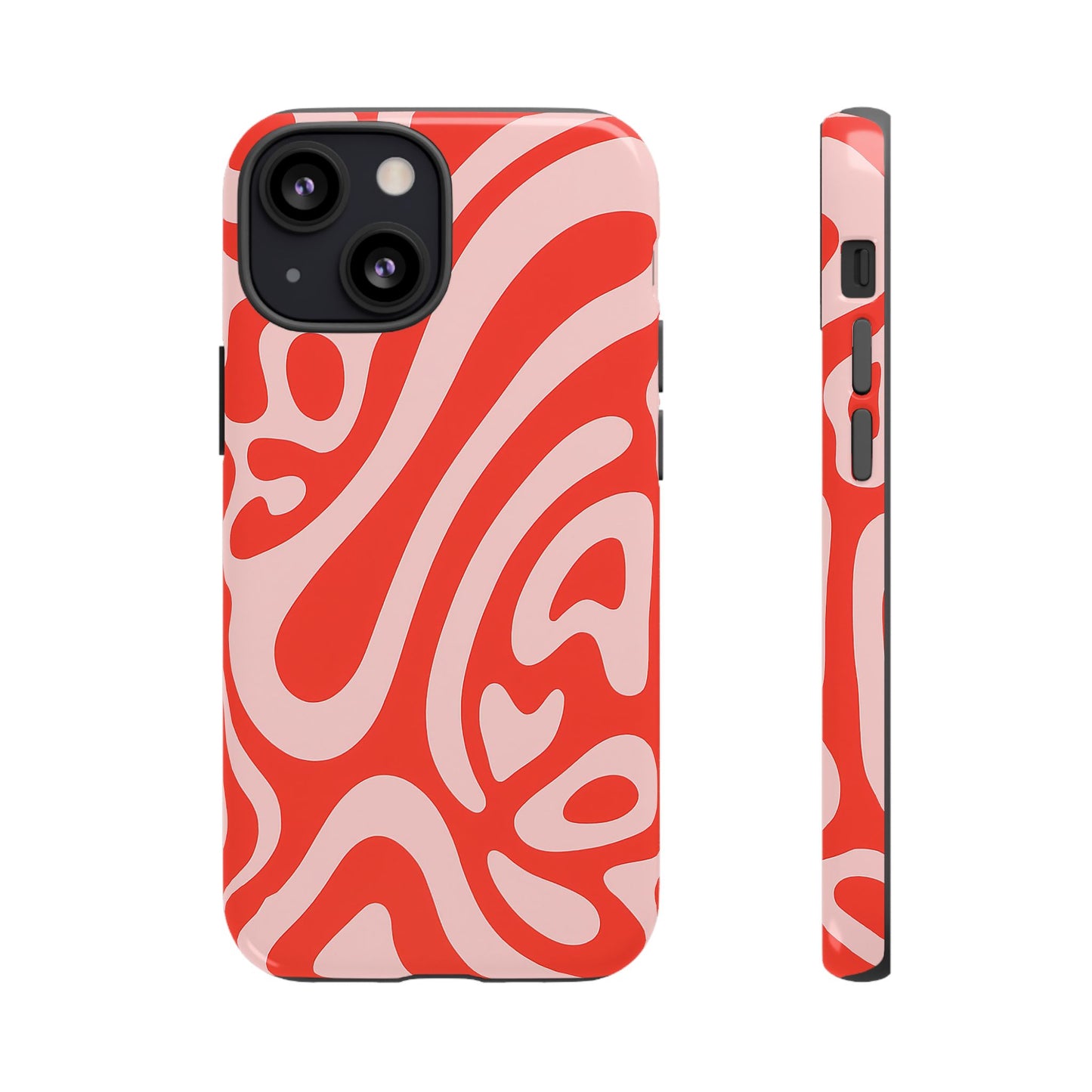 iPhone 17 Pro Max Case | Red Wave (Tough)
