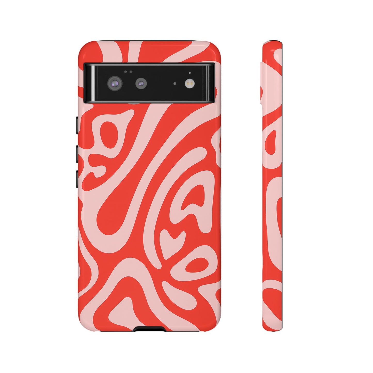 iPhone 17 Pro Max Case | Red Wave (Tough)