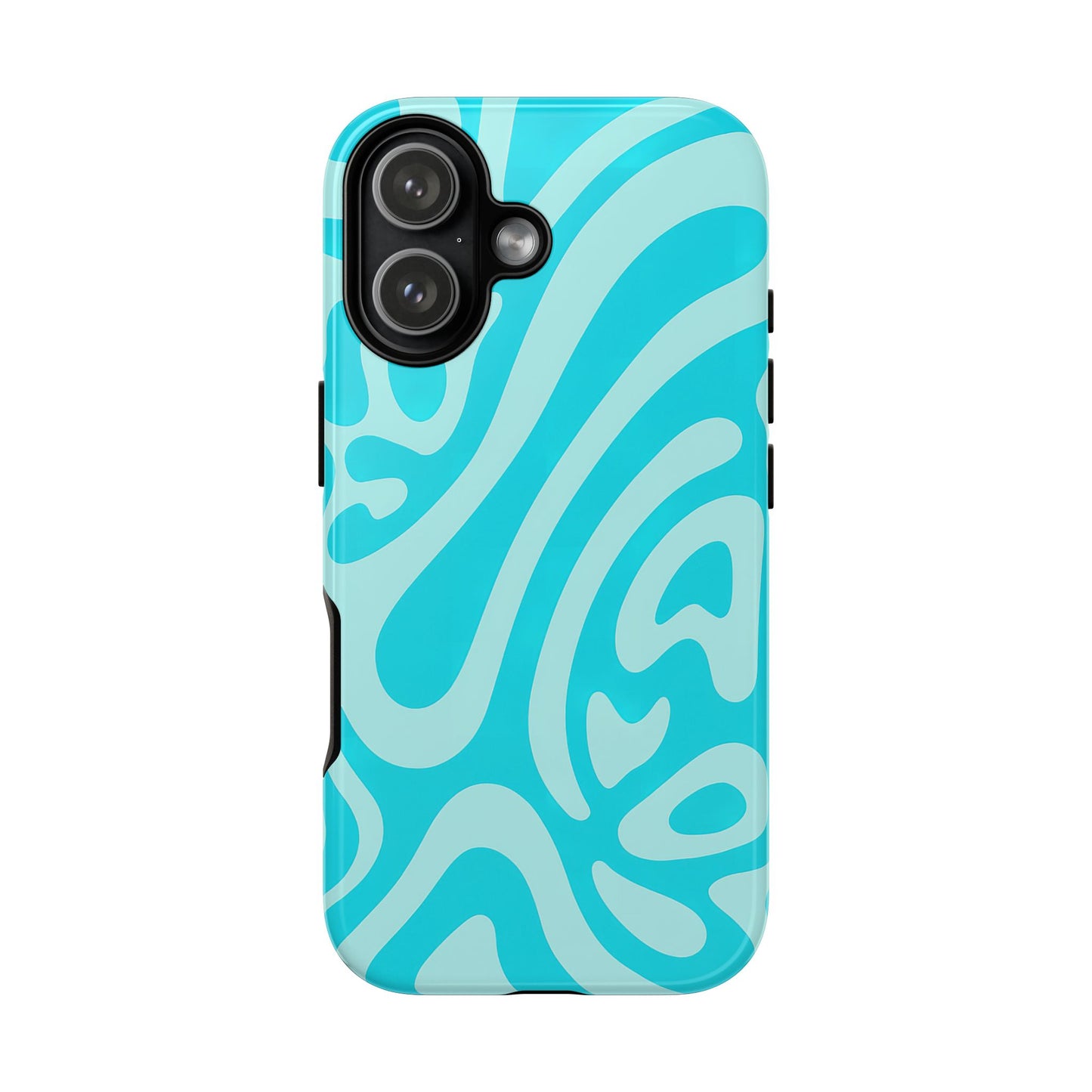 iPhone 17 Pro Max Case | Blue Wave (Tough)