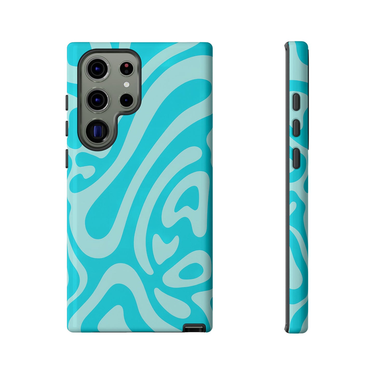 iPhone 17 Pro Max Case | Blue Wave (Tough)