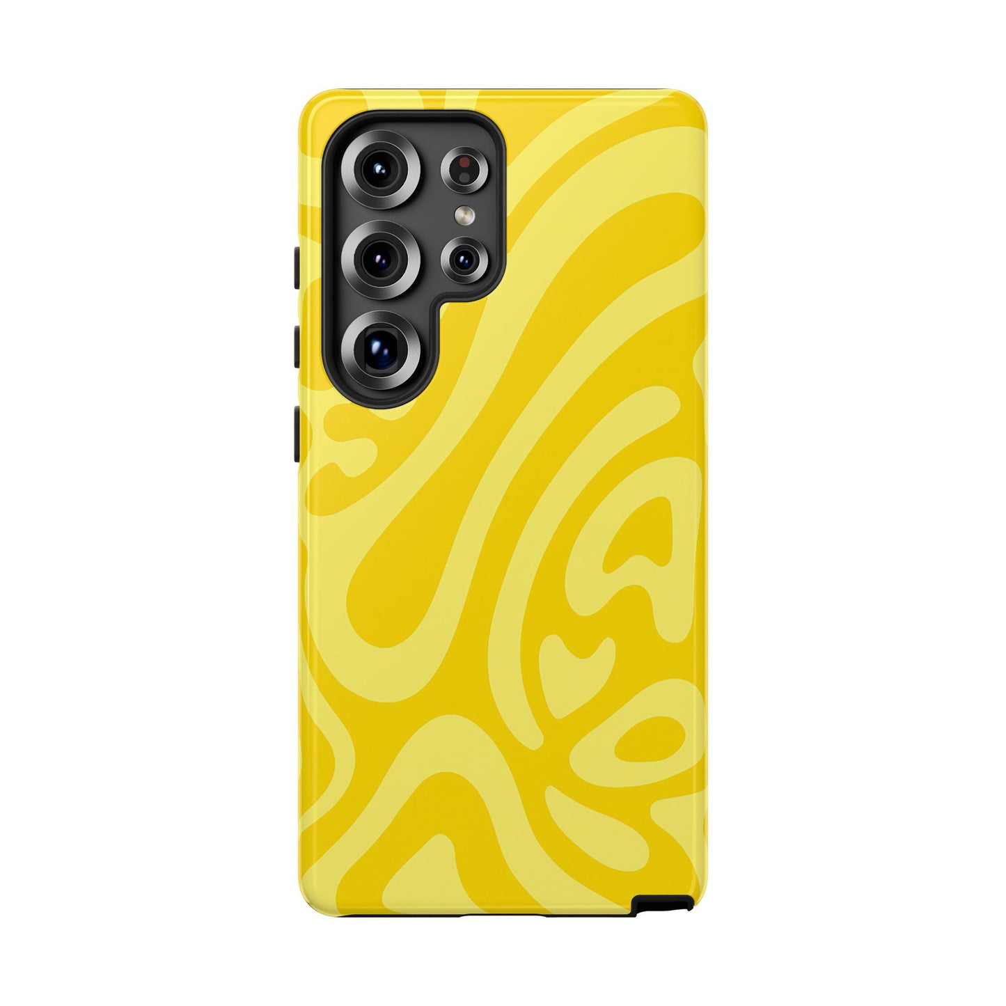 iPhone 17 Pro Max Case | Yellow Wave (Tough)