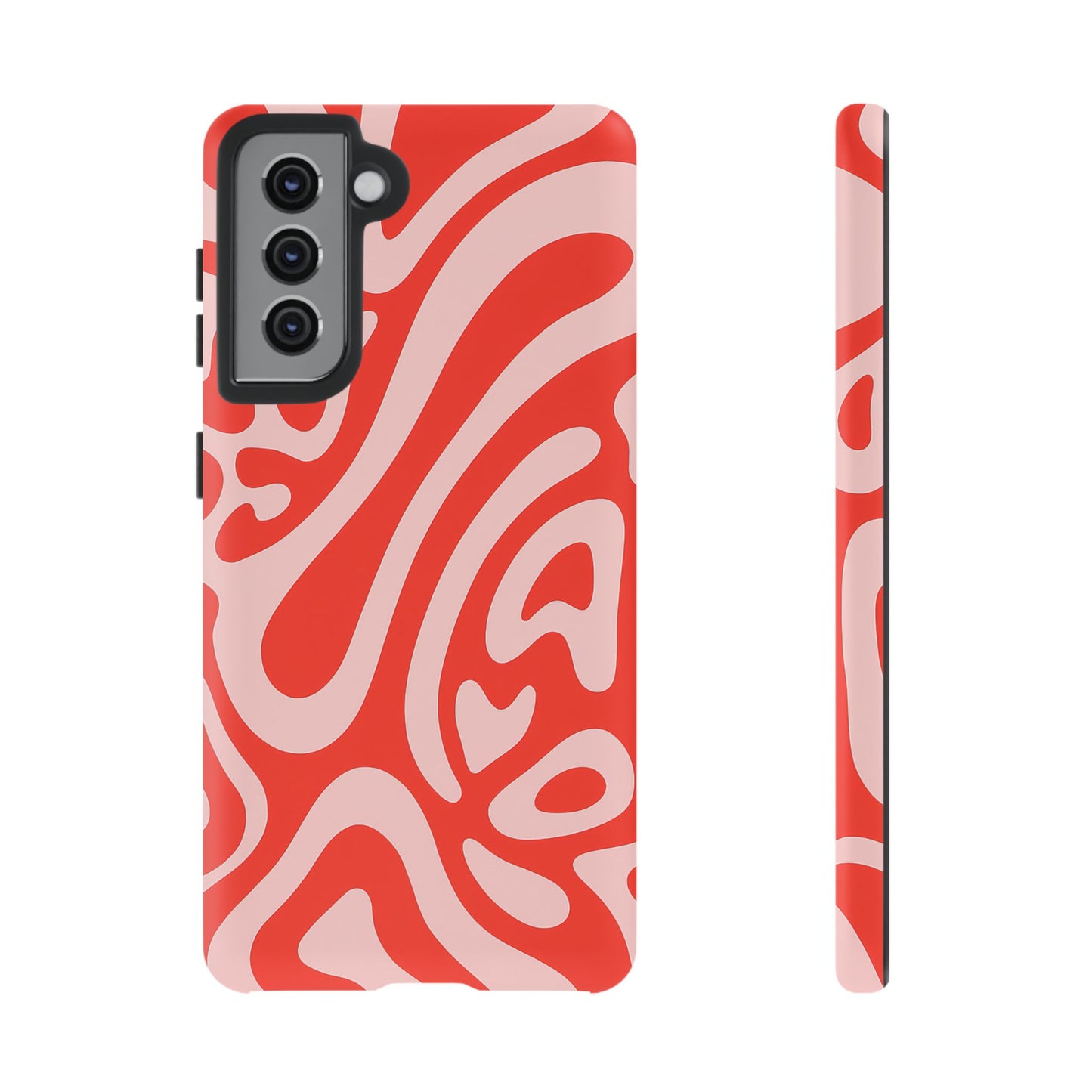 iPhone 17 Pro Max Case | Red Wave (Tough)