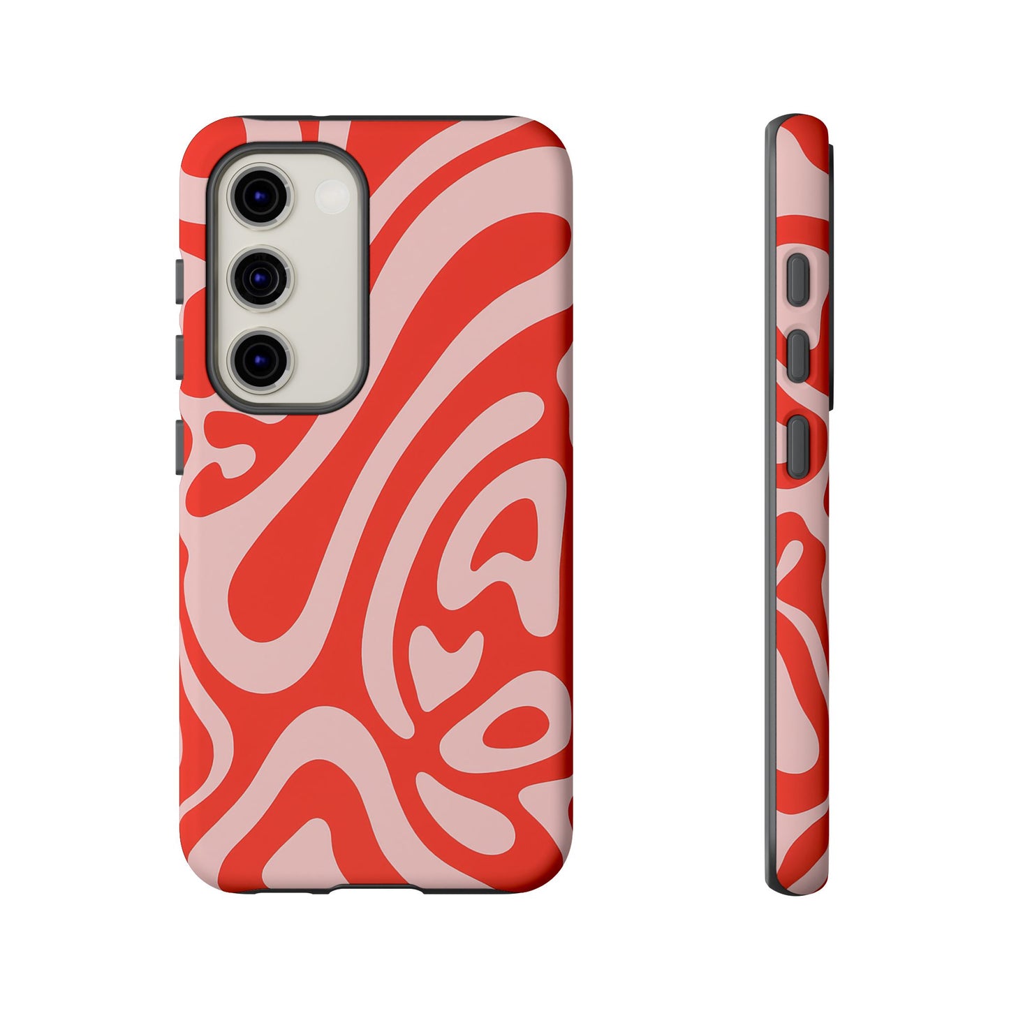 iPhone 17 Pro Max Case | Red Wave (Tough)