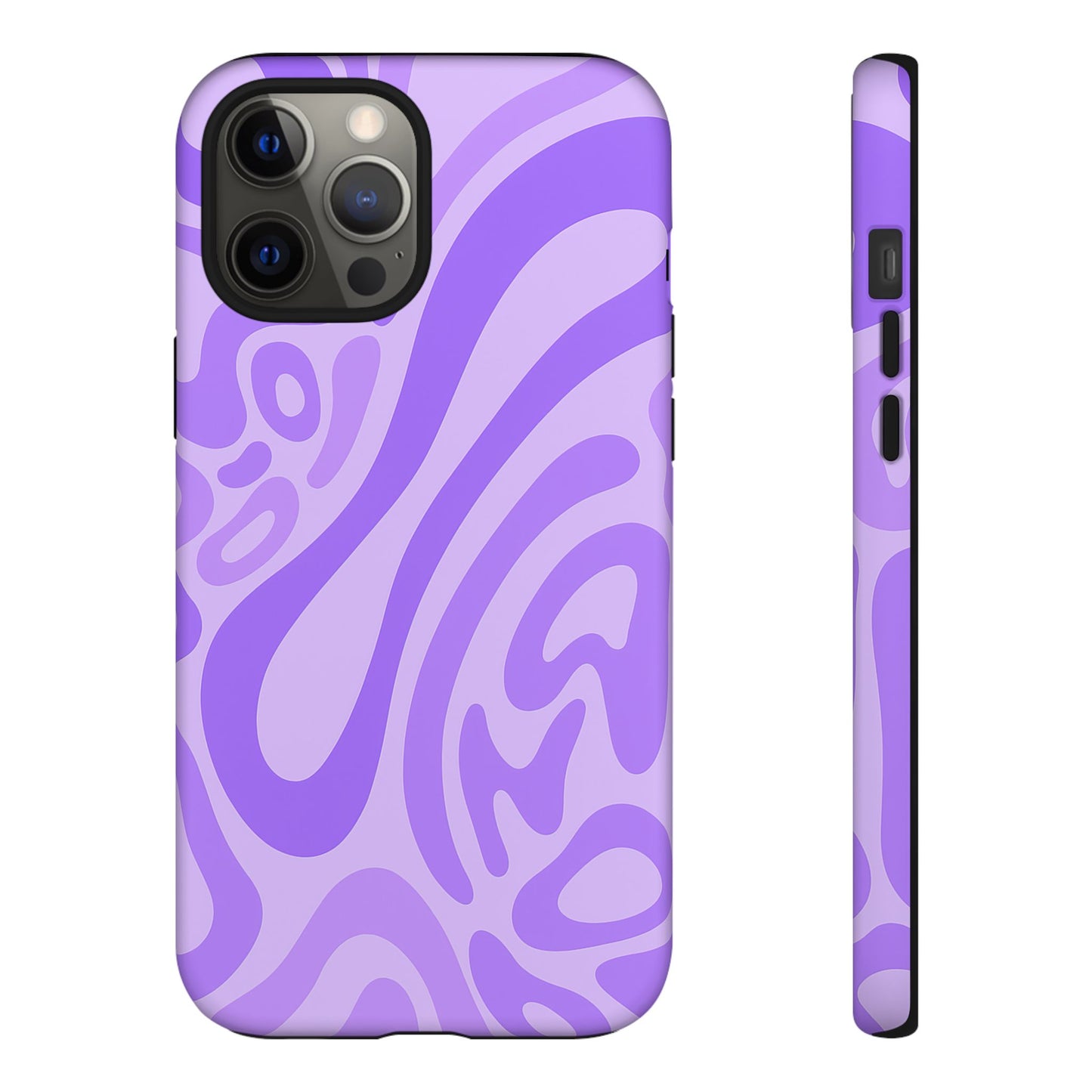 iPhone 17 Pro Max Case | Purple Wave (Tough)
