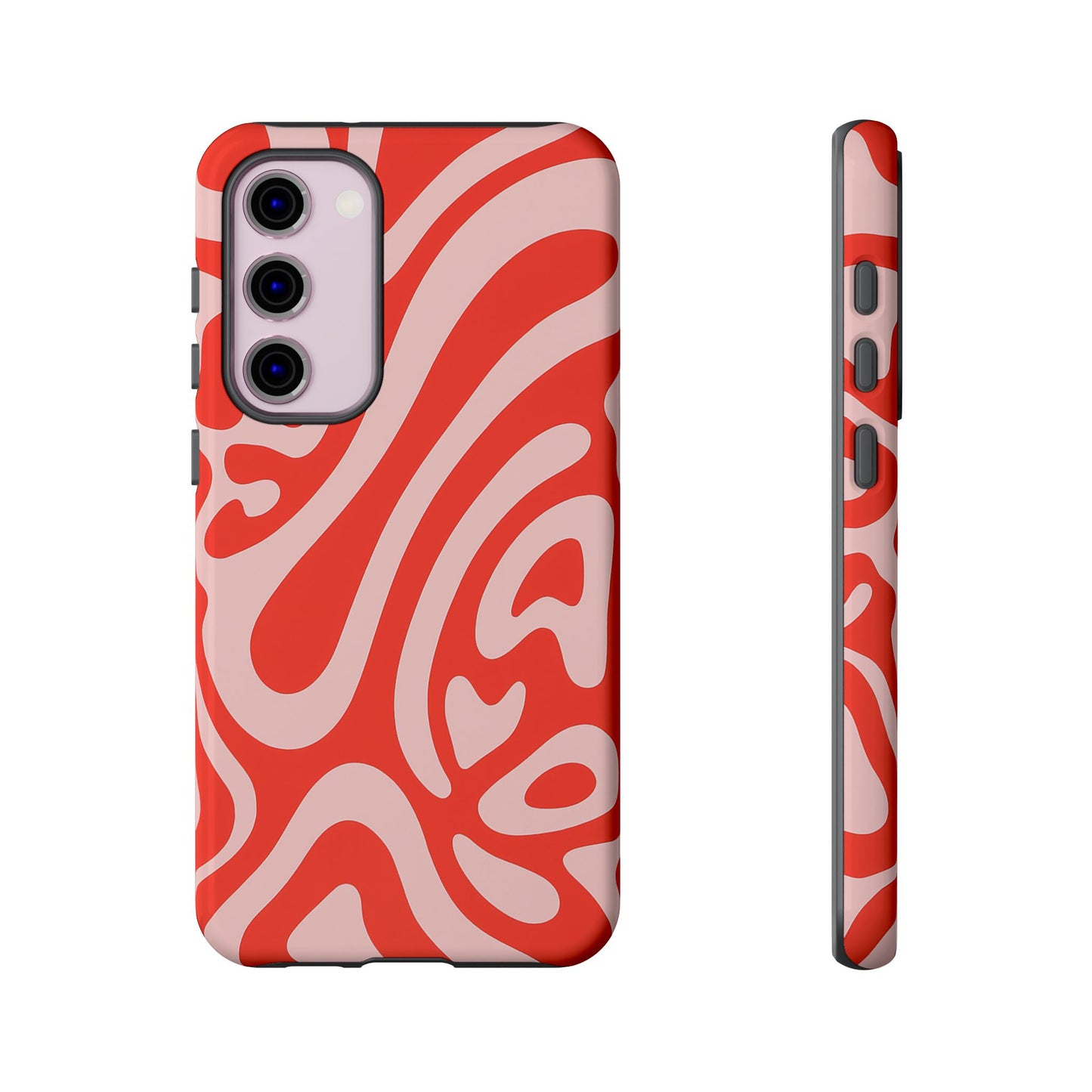 iPhone 17 Pro Max Case | Red Wave (Tough)