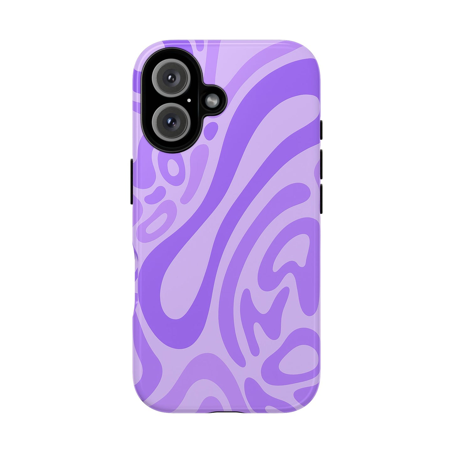 iPhone 17 Pro Max Case | Purple Wave (Tough)
