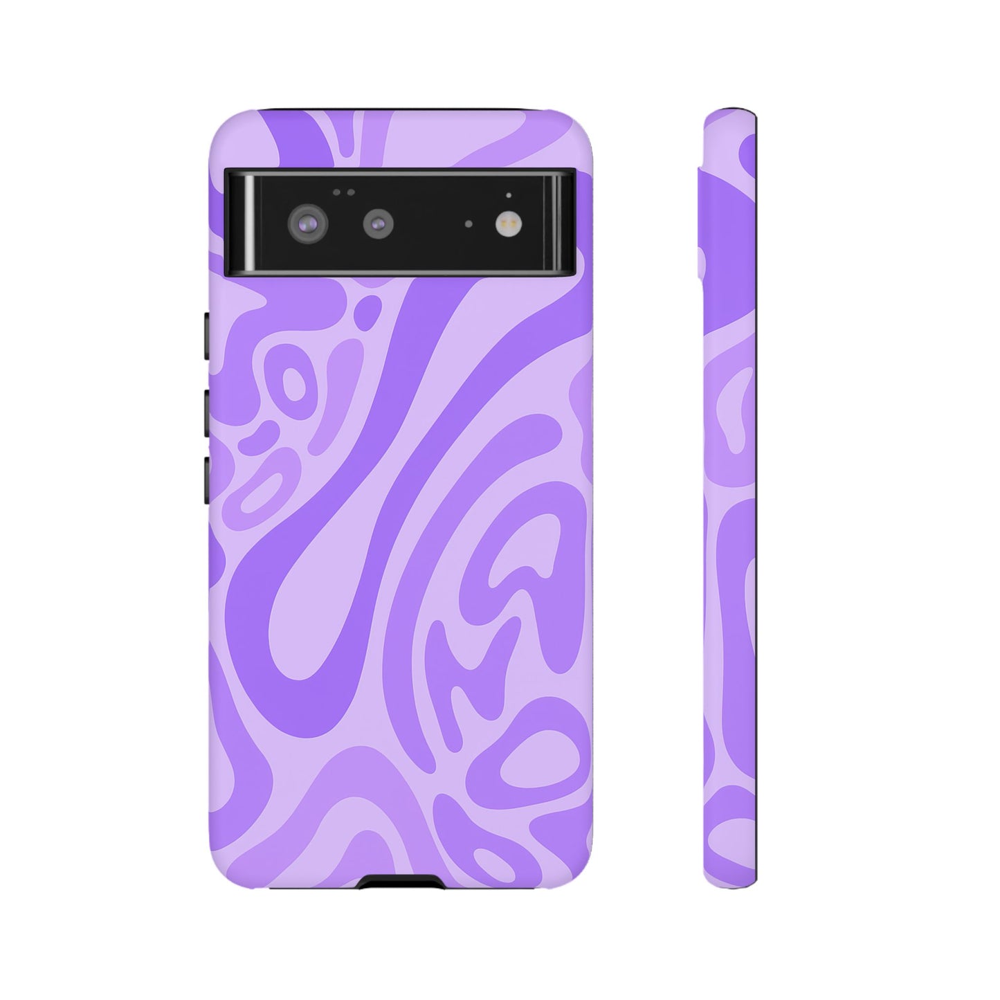 iPhone 17 Pro Max Case | Purple Wave (Tough)
