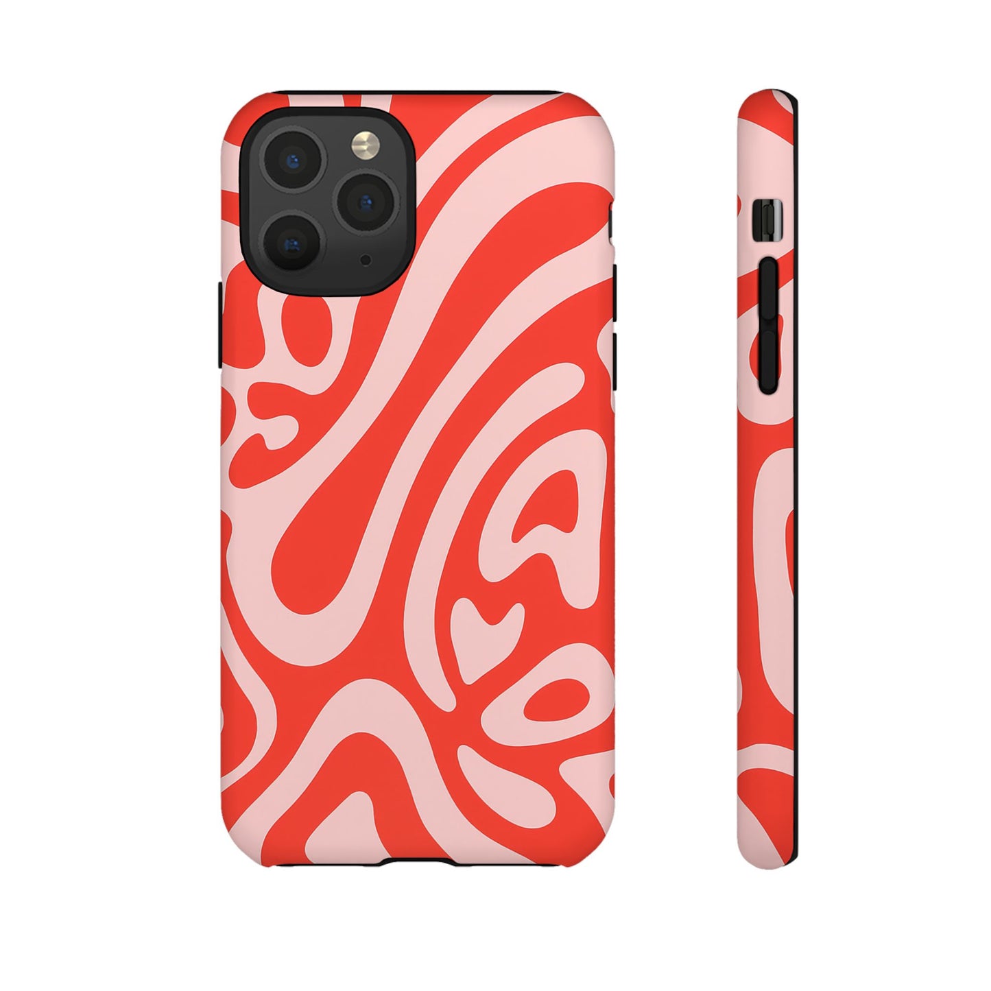 iPhone 17 Pro Max Case | Red Wave (Tough)