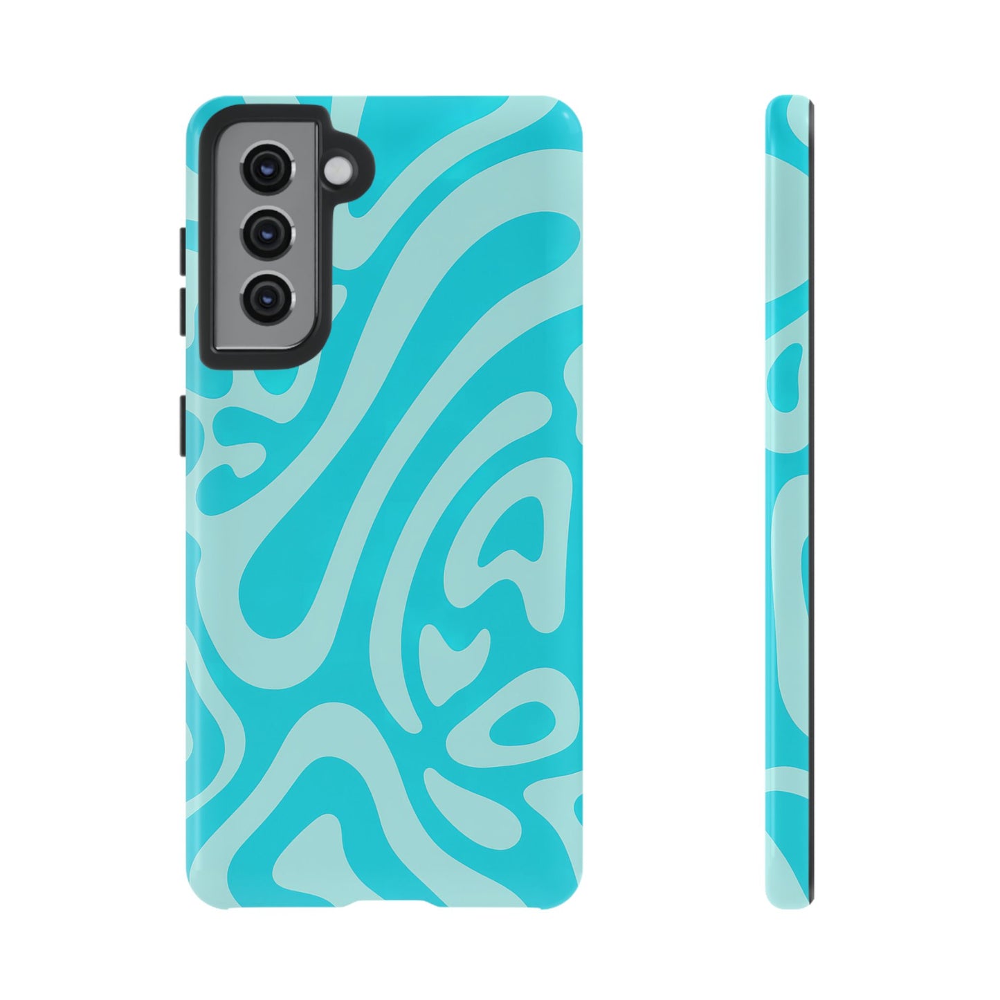 iPhone 17 Pro Max Case | Blue Wave (Tough)