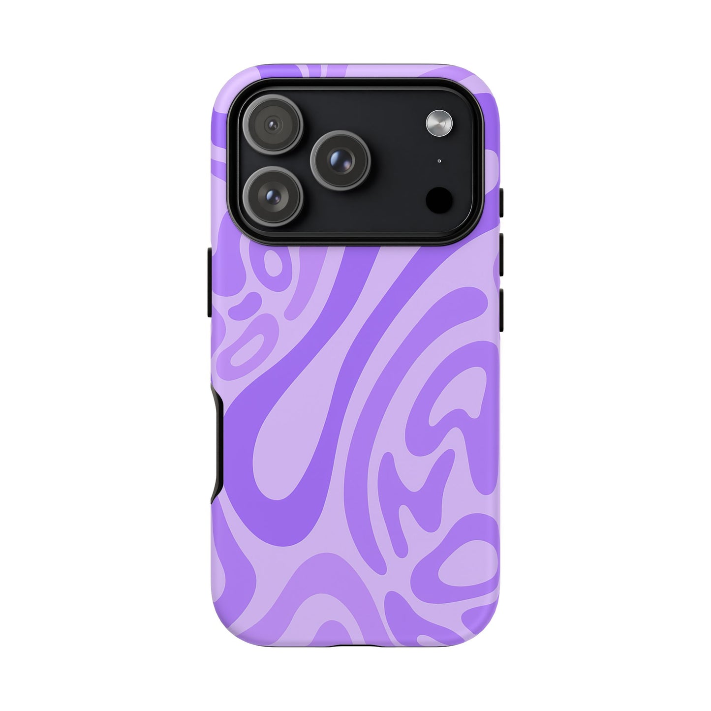 iPhone 17 Pro Max Case | Purple Wave (Tough)