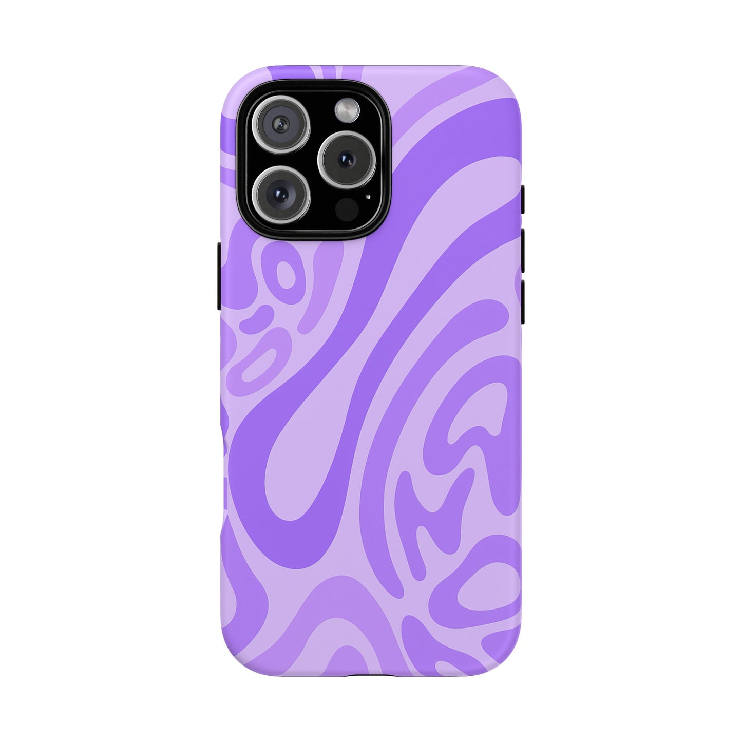 iPhone 17 Pro Max Case | Purple Wave (Tough)