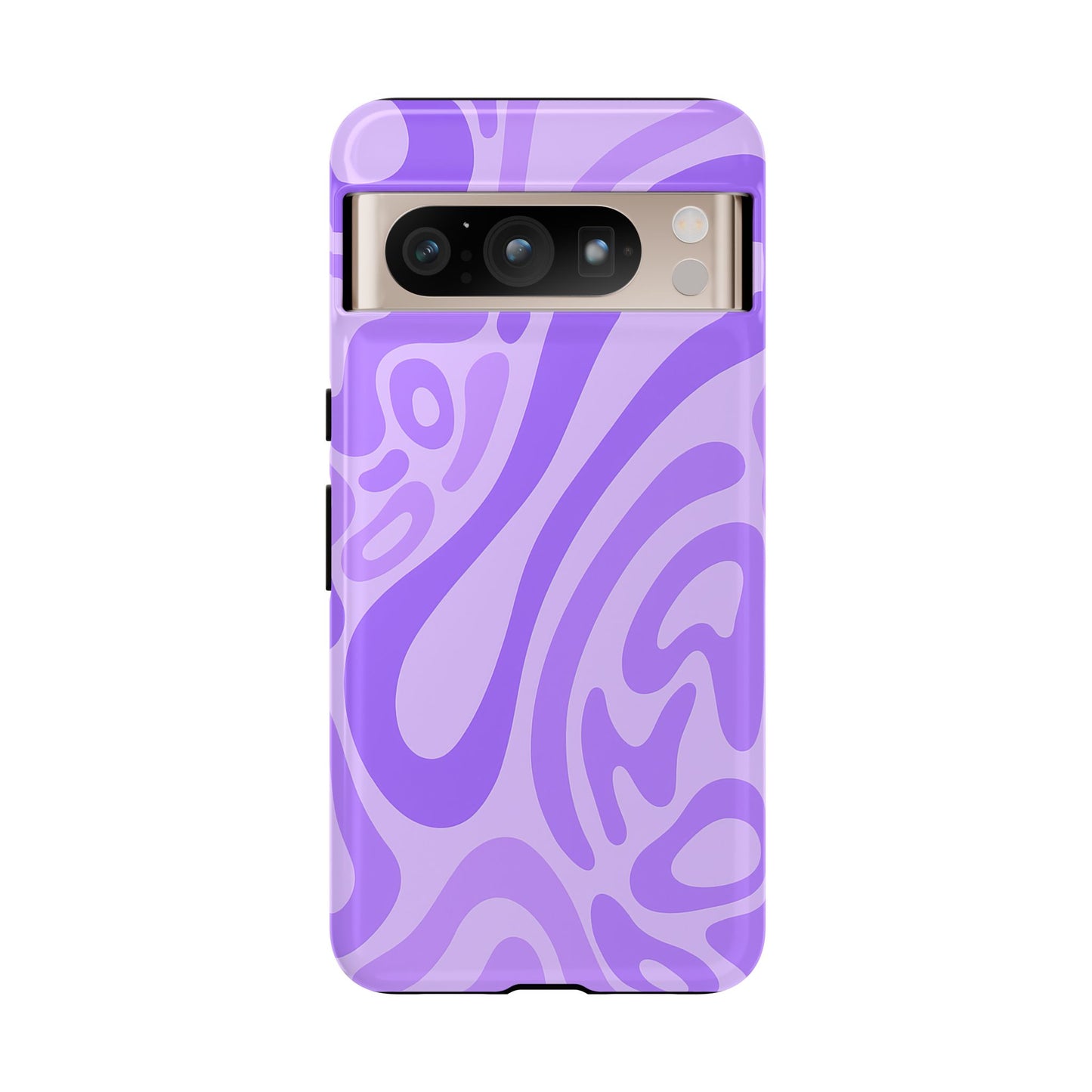 iPhone 17 Pro Max Case | Purple Wave (Tough)