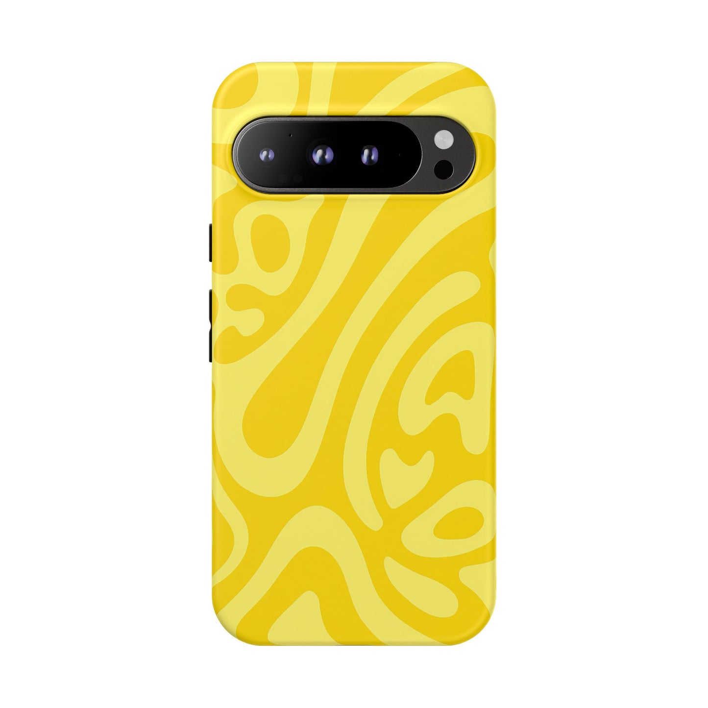 iPhone 17 Pro Max Case | Yellow Wave (Tough)