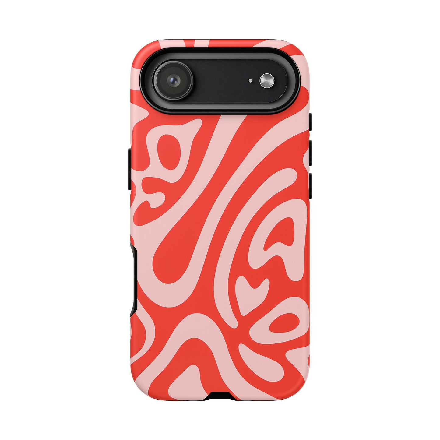 iPhone 17 Pro Max Case | Red Wave (Tough)