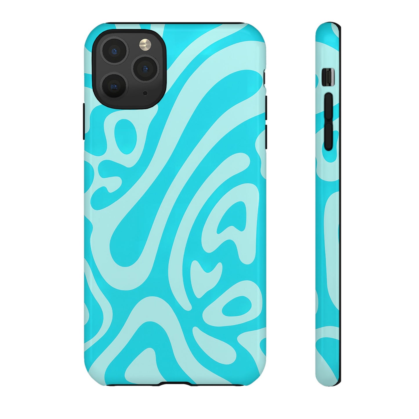 iPhone 17 Pro Max Case | Blue Wave (Tough)
