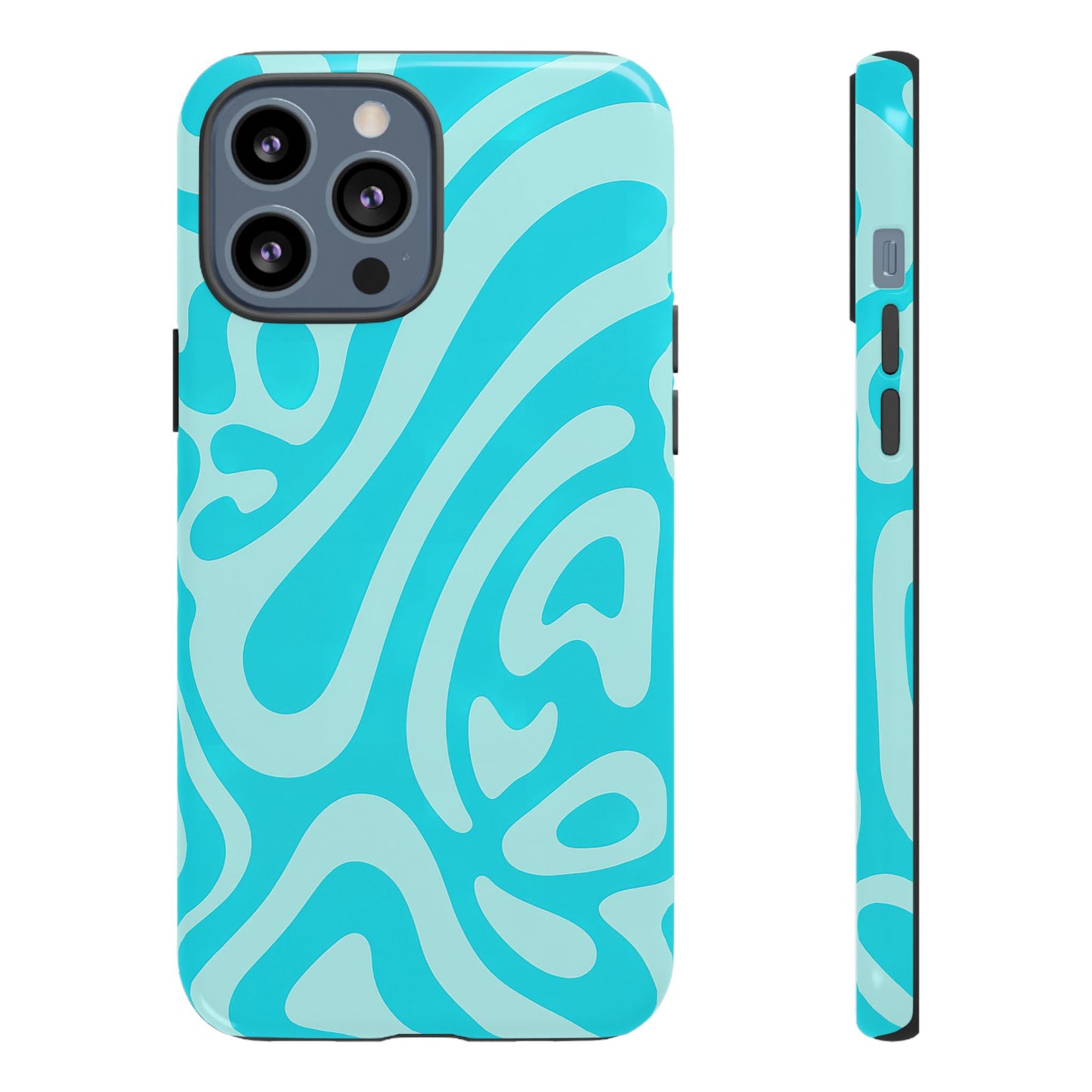 iPhone 17 Pro Max Case | Blue Wave (Tough)