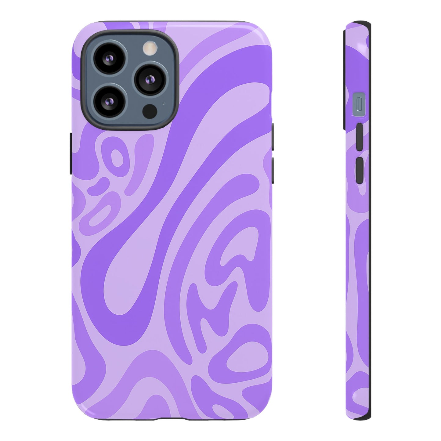 iPhone 17 Pro Max Case | Purple Wave (Tough)