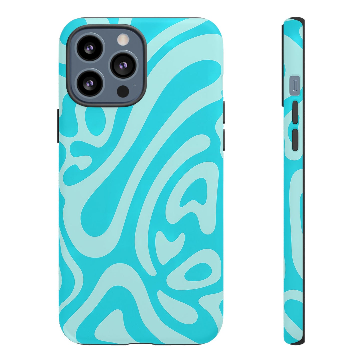 iPhone 17 Pro Max Case | Blue Wave (Tough)