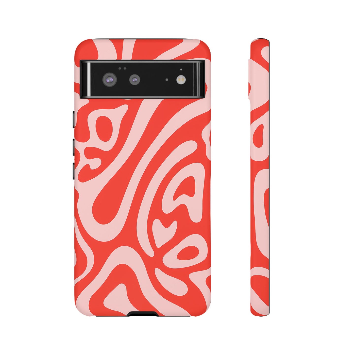 iPhone 17 Pro Max Case | Red Wave (Tough)