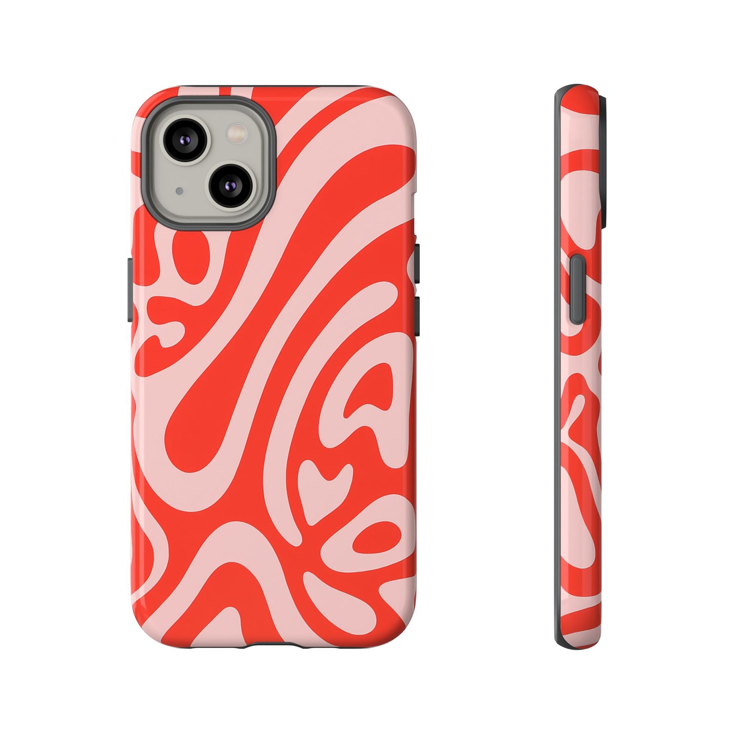 iPhone 17 Pro Max Case | Red Wave (Tough)