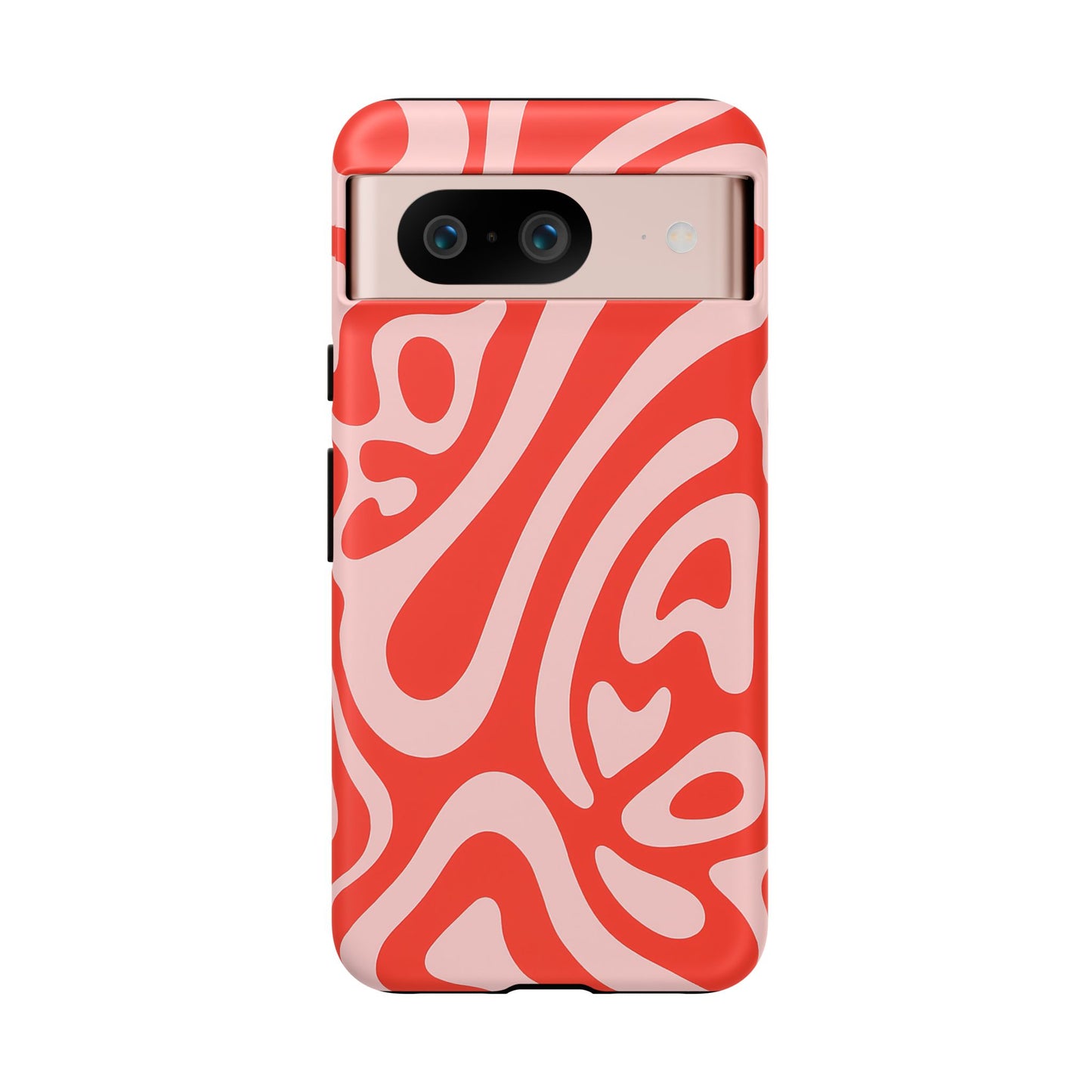 iPhone 17 Pro Max Case | Red Wave (Tough)