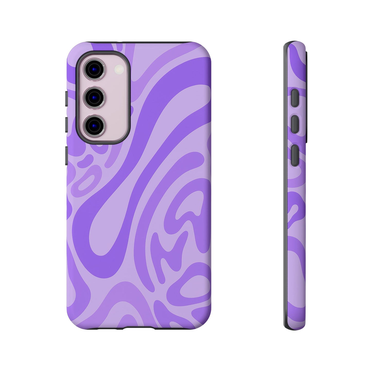 iPhone 17 Pro Max Case | Purple Wave (Tough)