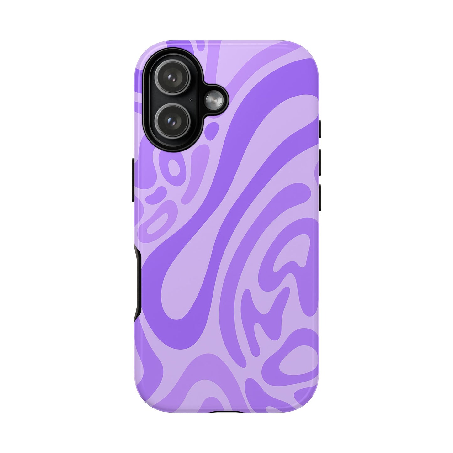 iPhone 17 Pro Max Case | Purple Wave (Tough)