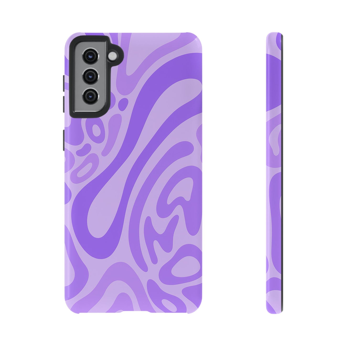 iPhone 17 Pro Max Case | Purple Wave (Tough)