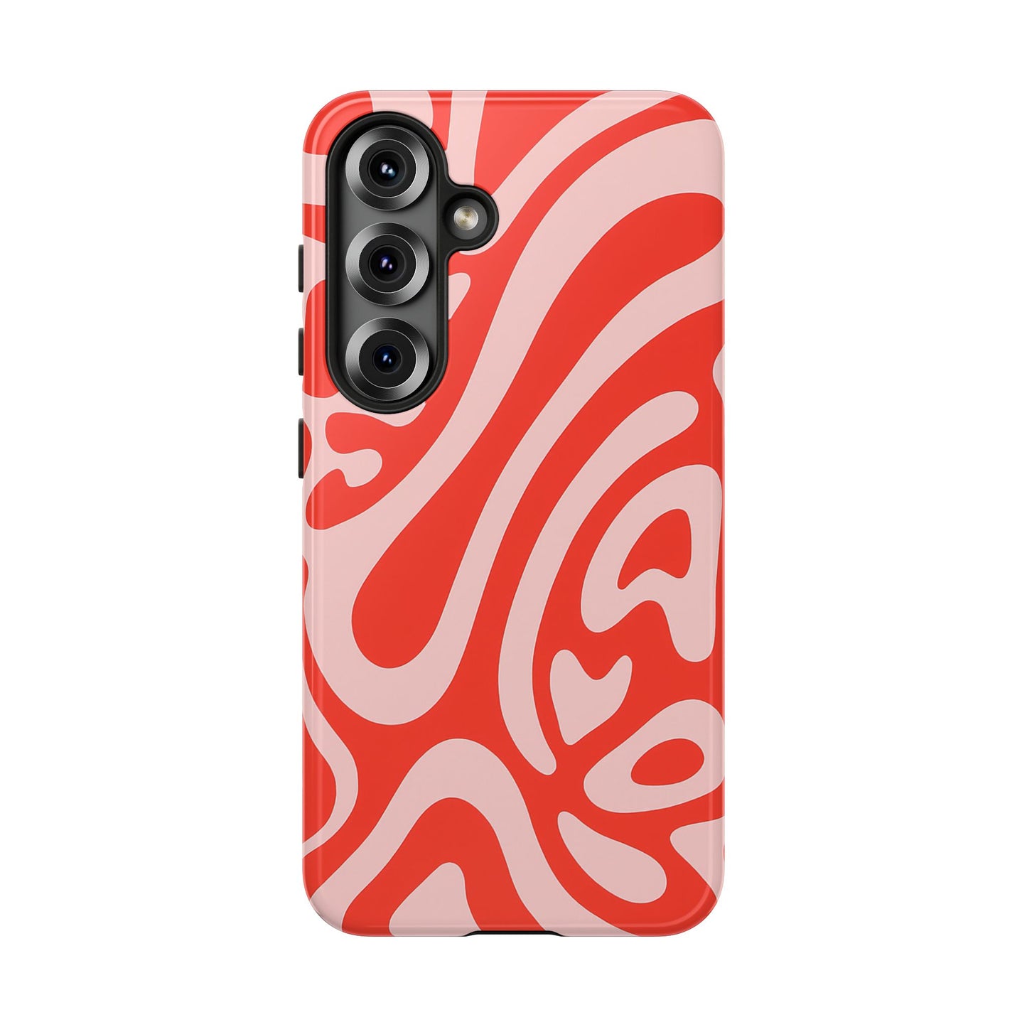 iPhone 17 Pro Max Case | Red Wave (Tough)