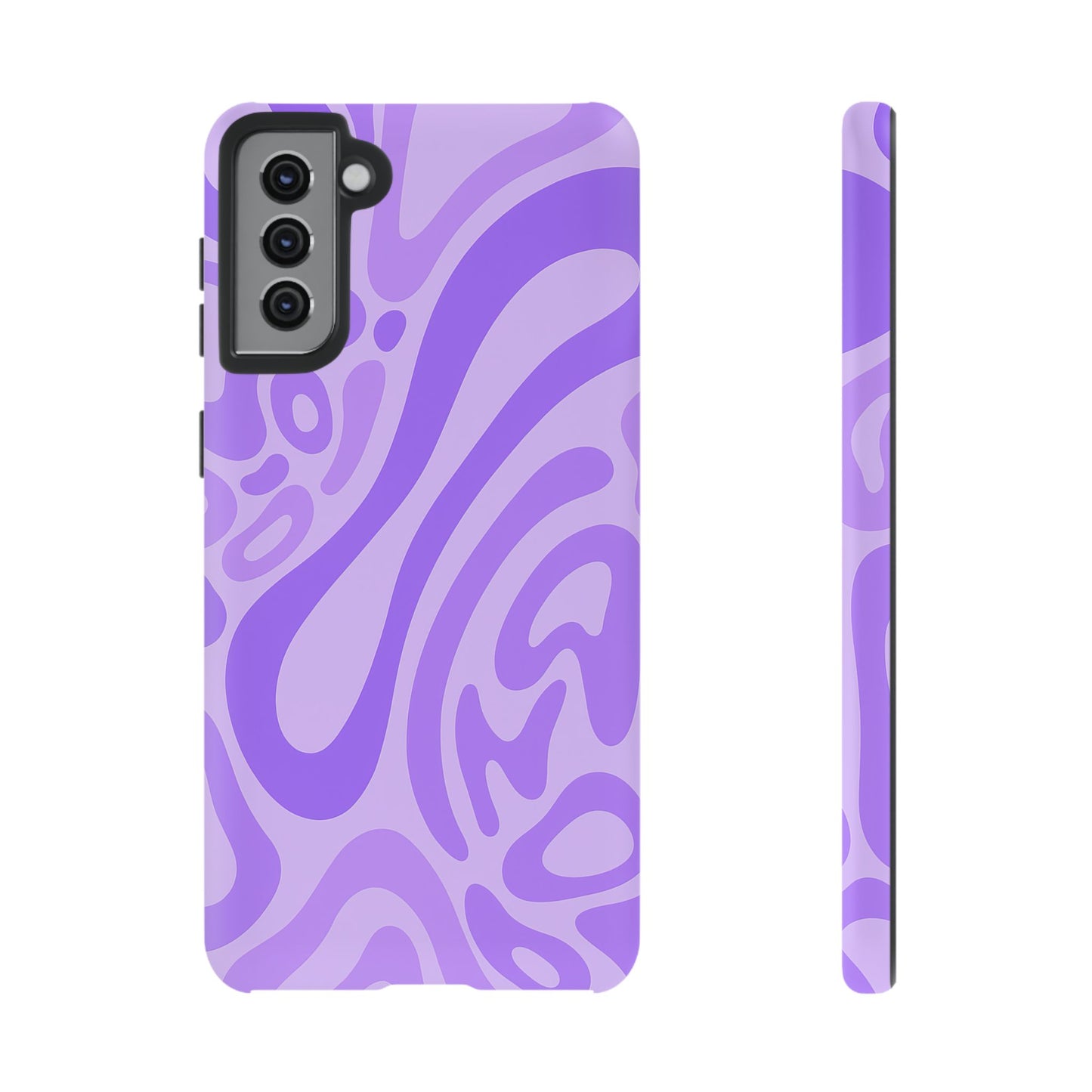 iPhone 17 Pro Max Case | Purple Wave (Tough)