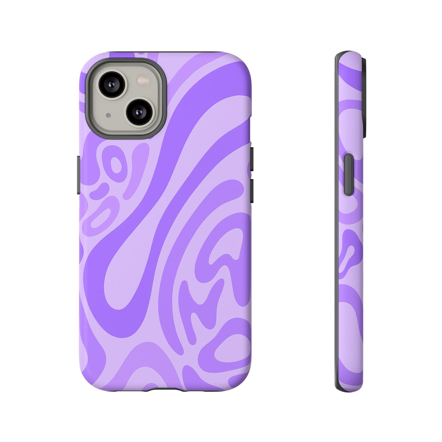 iPhone 17 Pro Max Case | Purple Wave (Tough)
