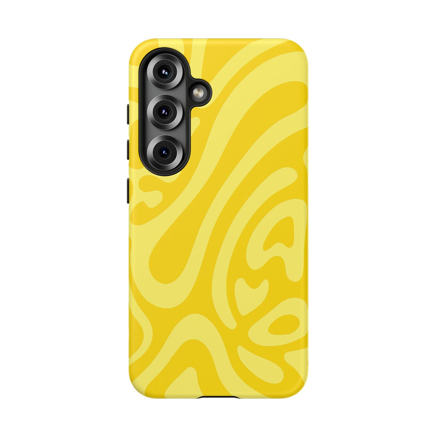 iPhone 17 Pro Max Case | Yellow Wave (Tough)