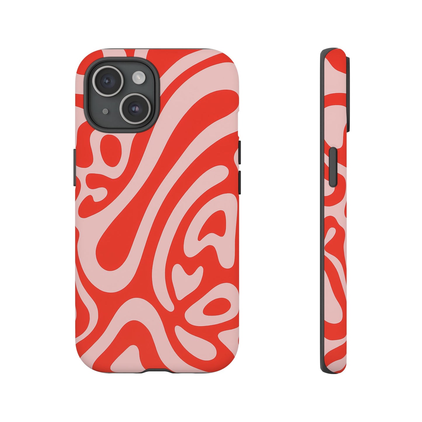 iPhone 17 Pro Max Case | Red Wave (Tough)
