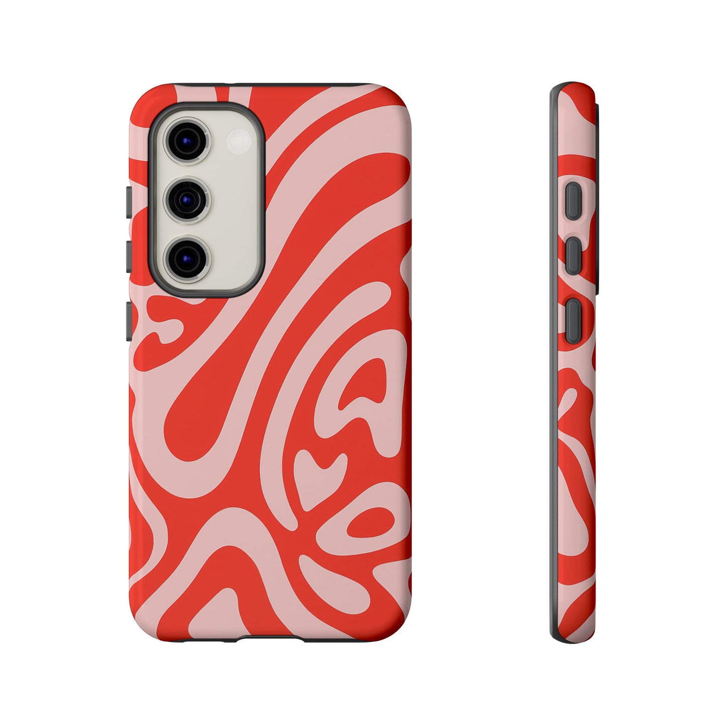 iPhone 17 Pro Max Case | Red Wave (Tough)