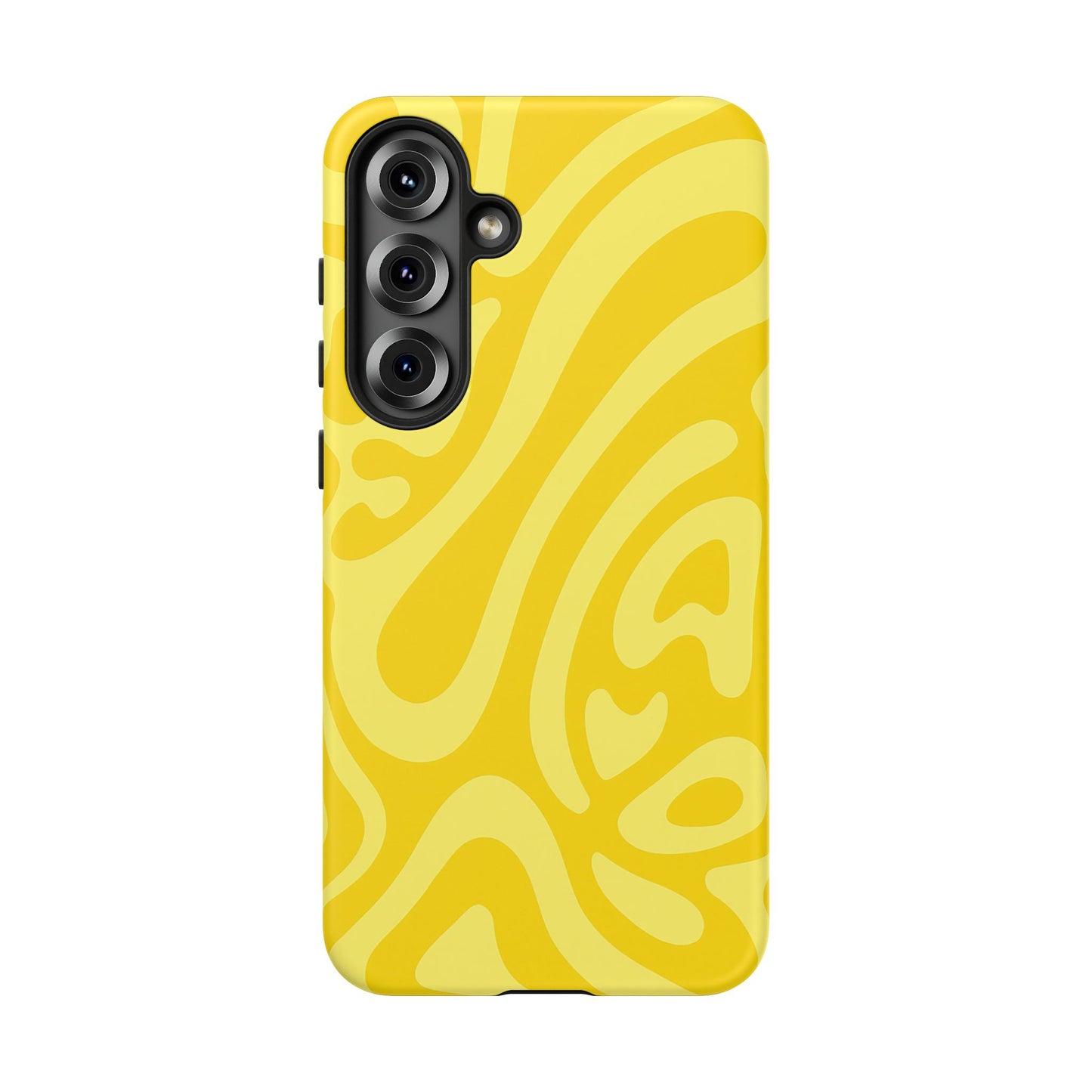 iPhone 17 Pro Max Case | Yellow Wave (Tough)