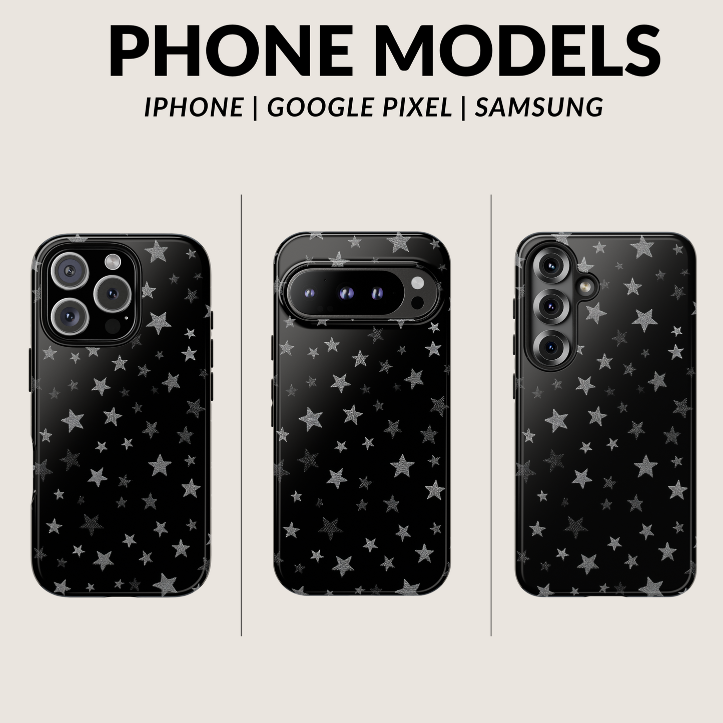 iPhone 17 Pro Max Case | Y2K Star (Tough)