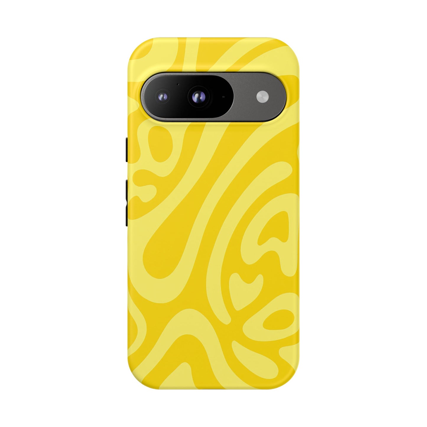 iPhone 17 Pro Max Case | Yellow Wave (Tough)