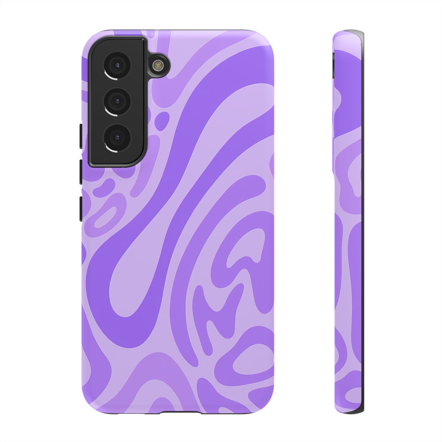 iPhone 17 Pro Max Case | Purple Wave (Tough)