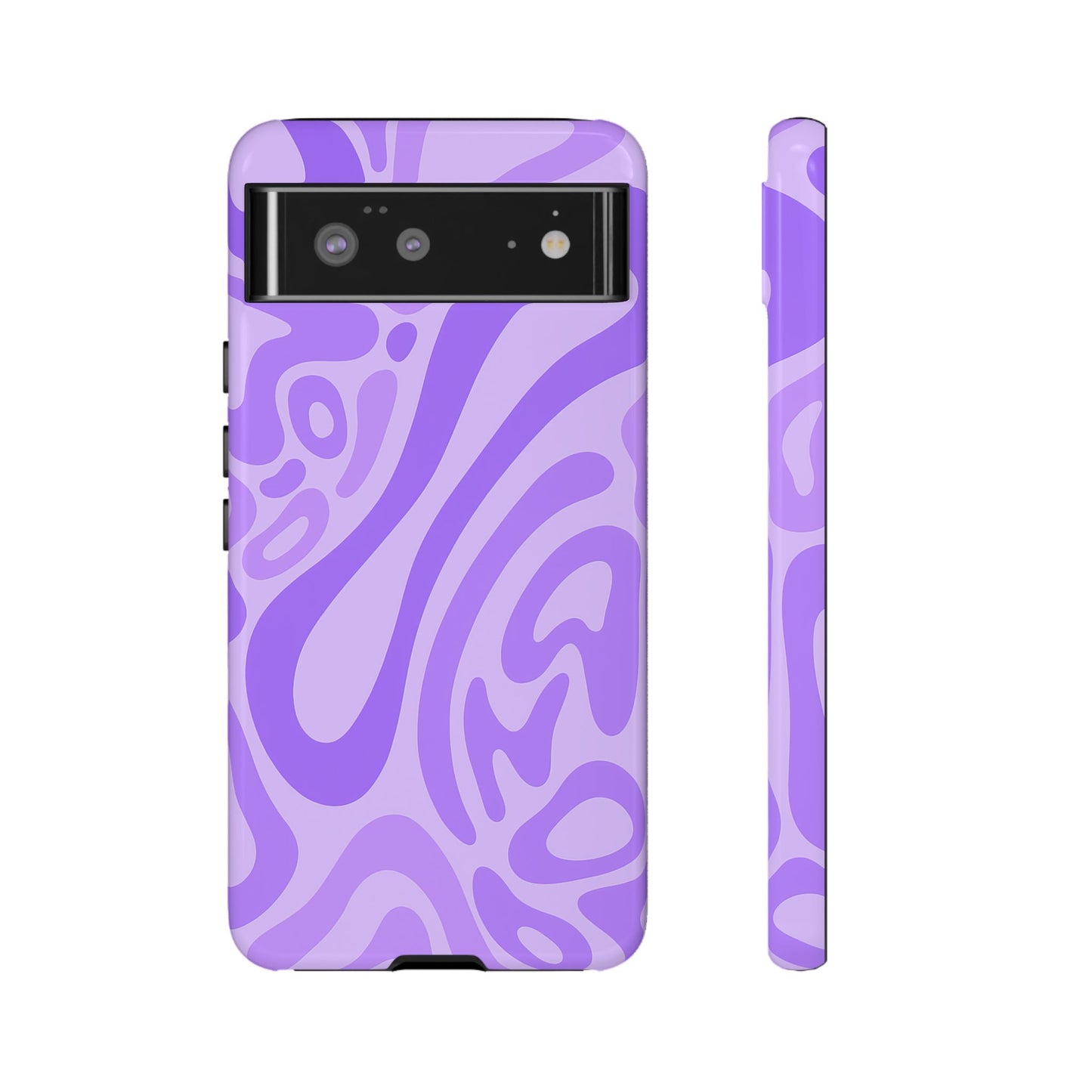 iPhone 17 Pro Max Case | Purple Wave (Tough)