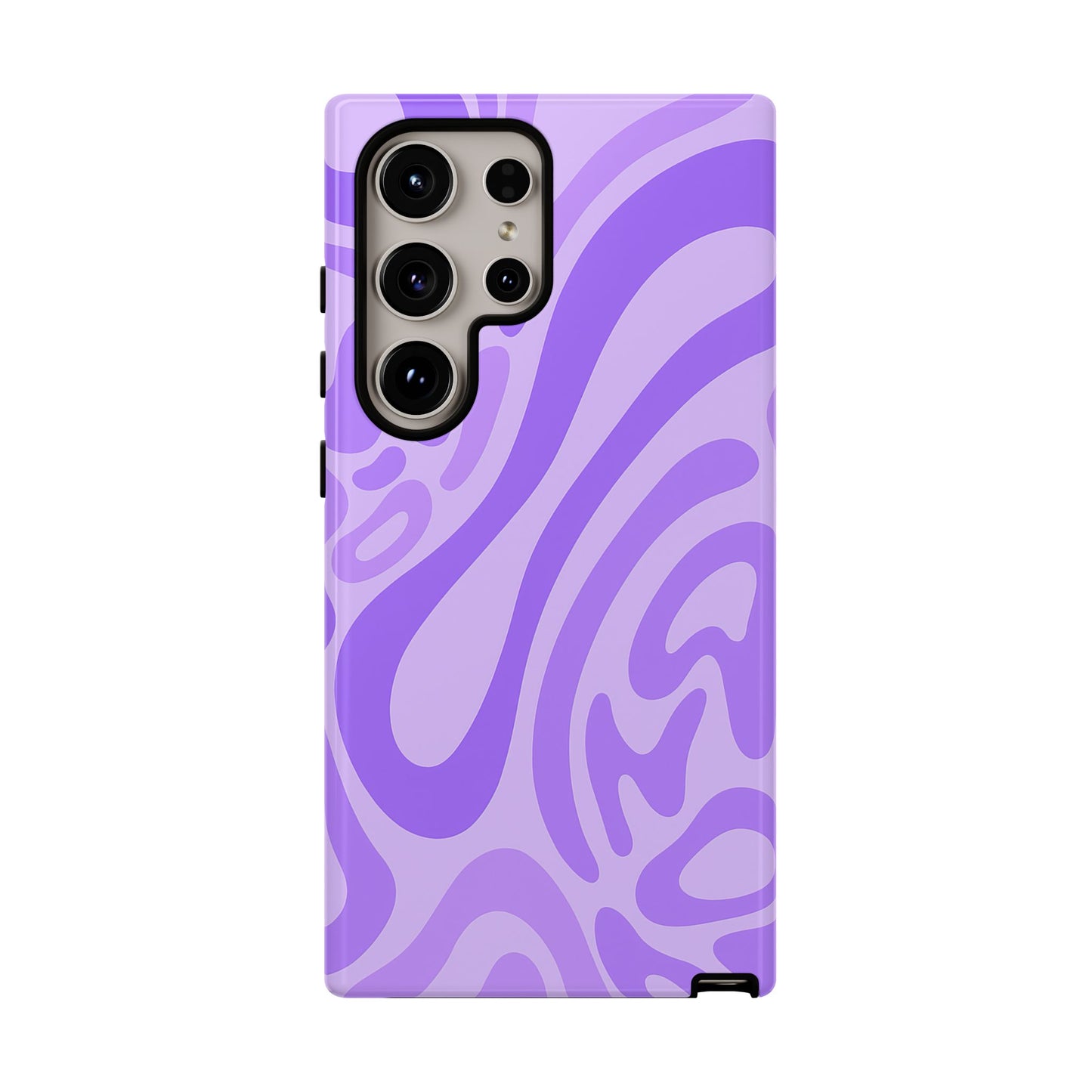 iPhone 17 Pro Max Case | Purple Wave (Tough)