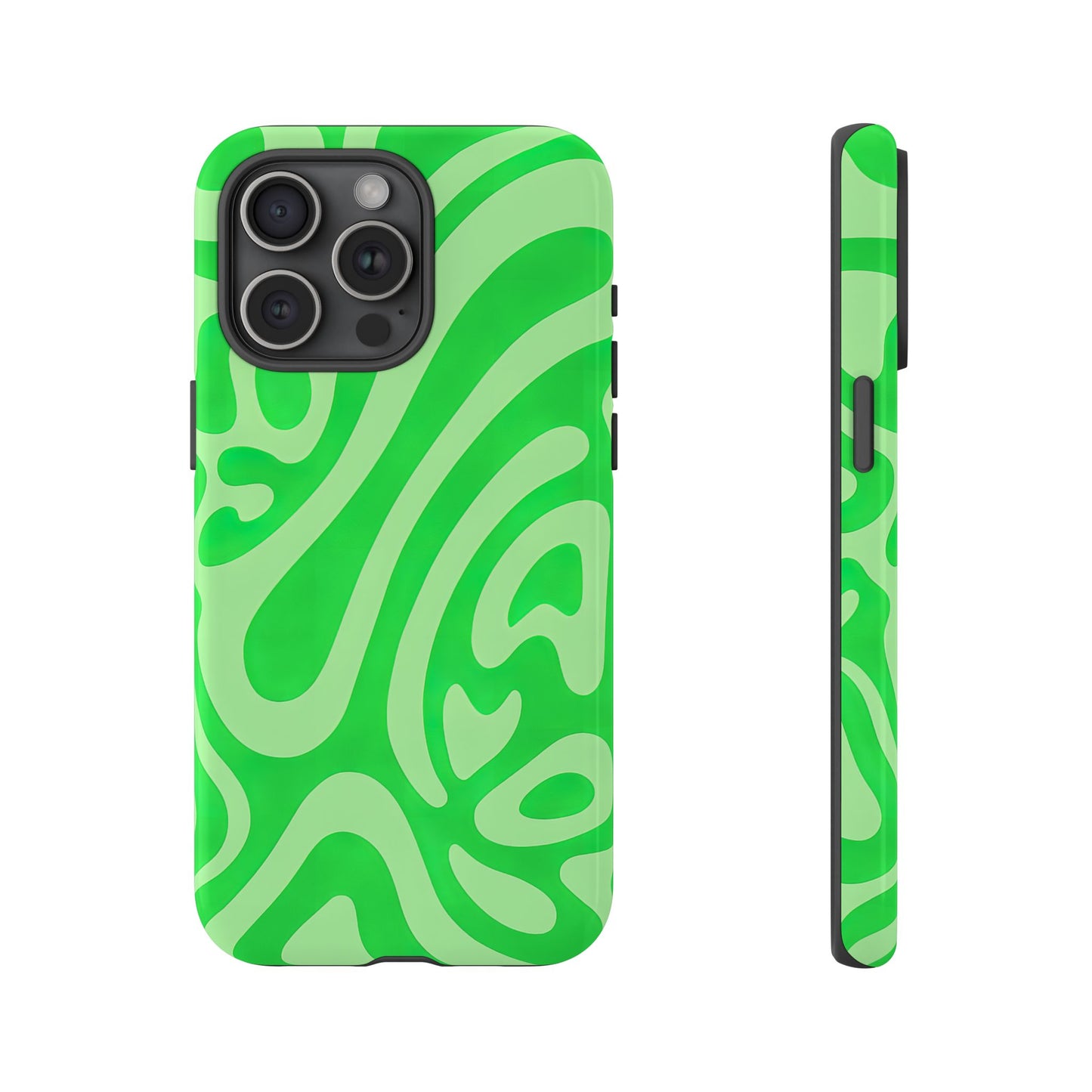 iPhone 17 Pro Max Case | Green Wave (Tough)