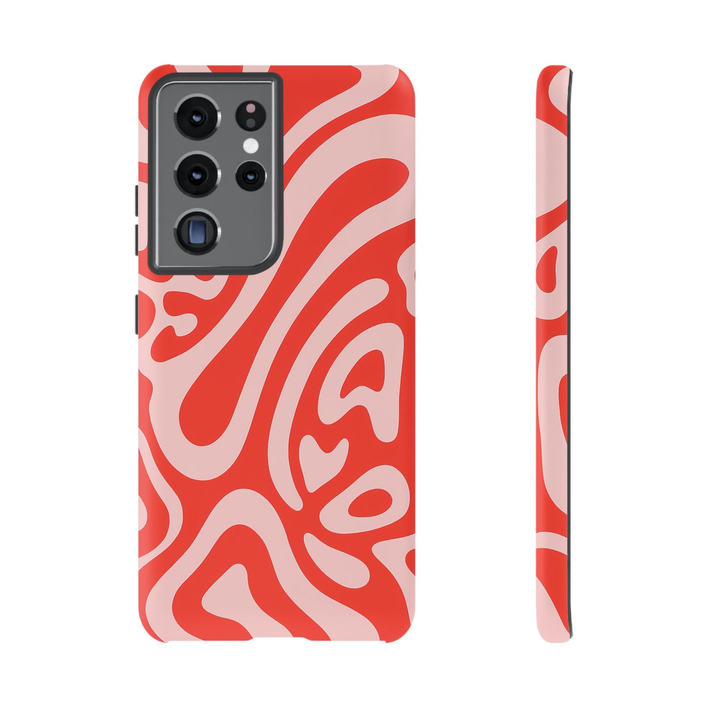 iPhone 17 Pro Max Case | Red Wave (Tough)