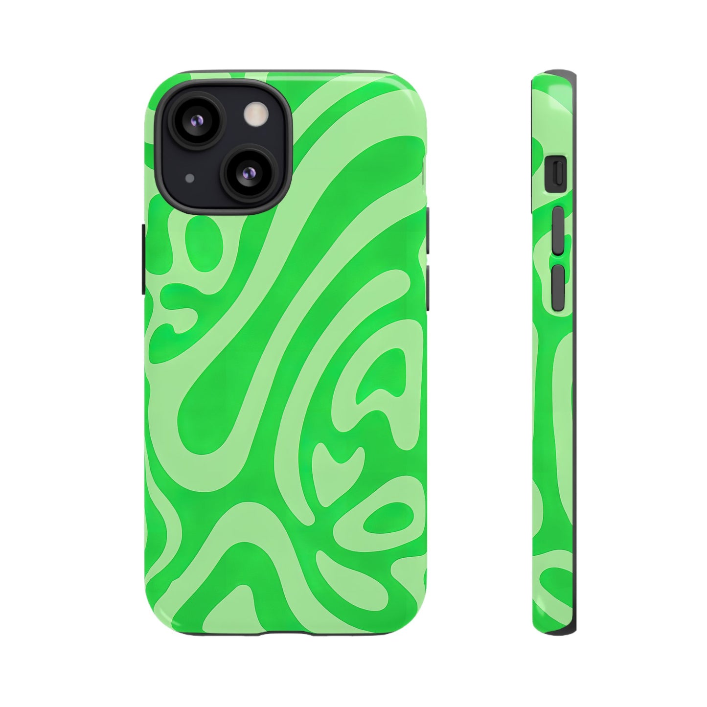 iPhone 17 Pro Max Case | Green Wave (Tough)