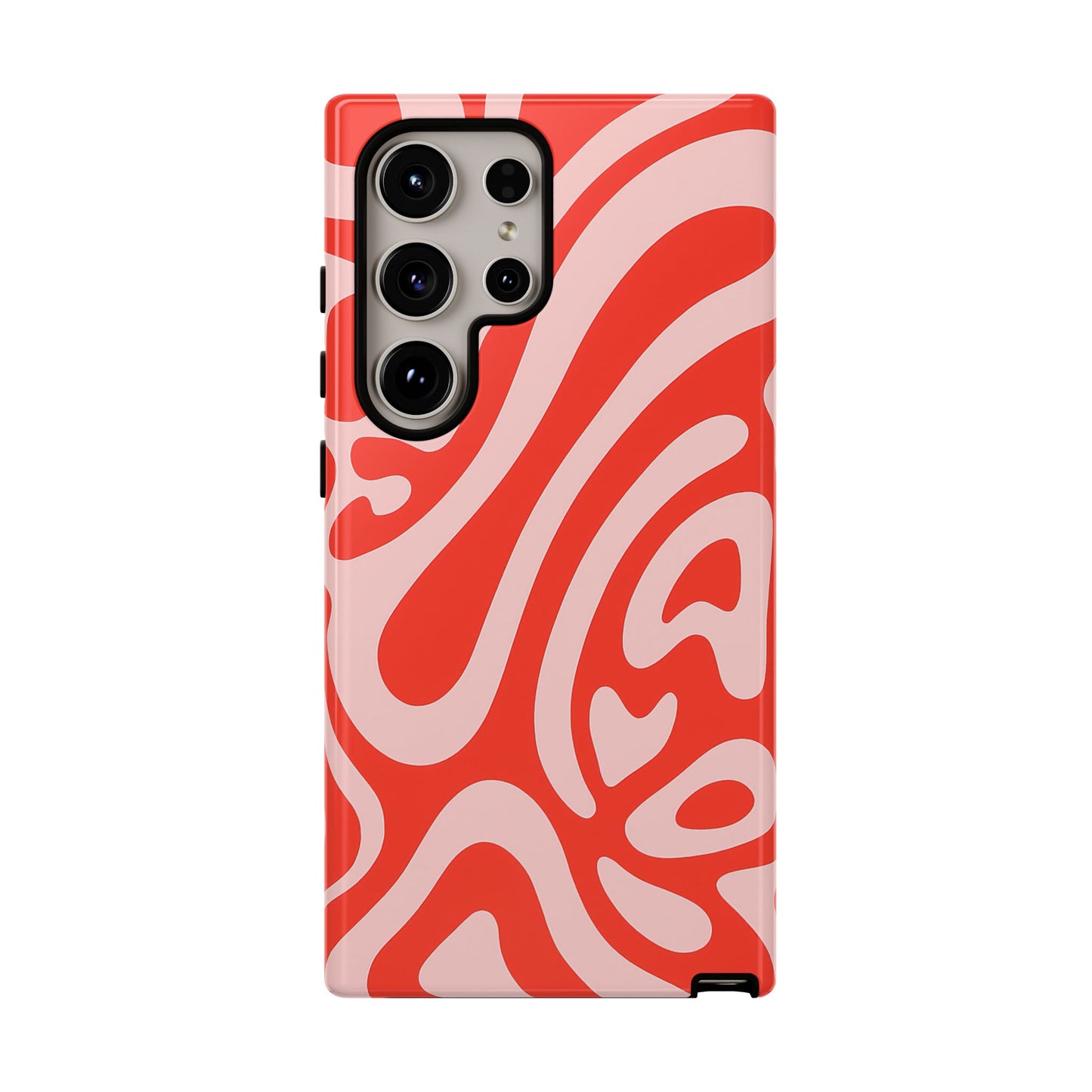 iPhone 17 Pro Max Case | Red Wave (Tough)