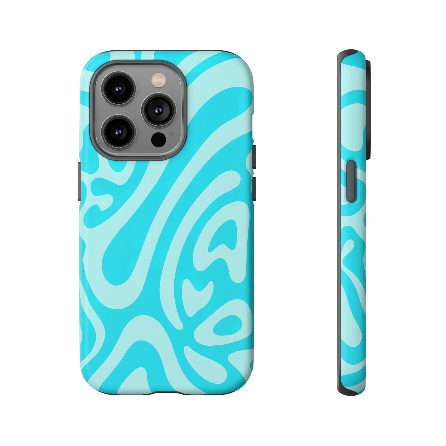 iPhone 17 Pro Max Case | Blue Wave (Tough)