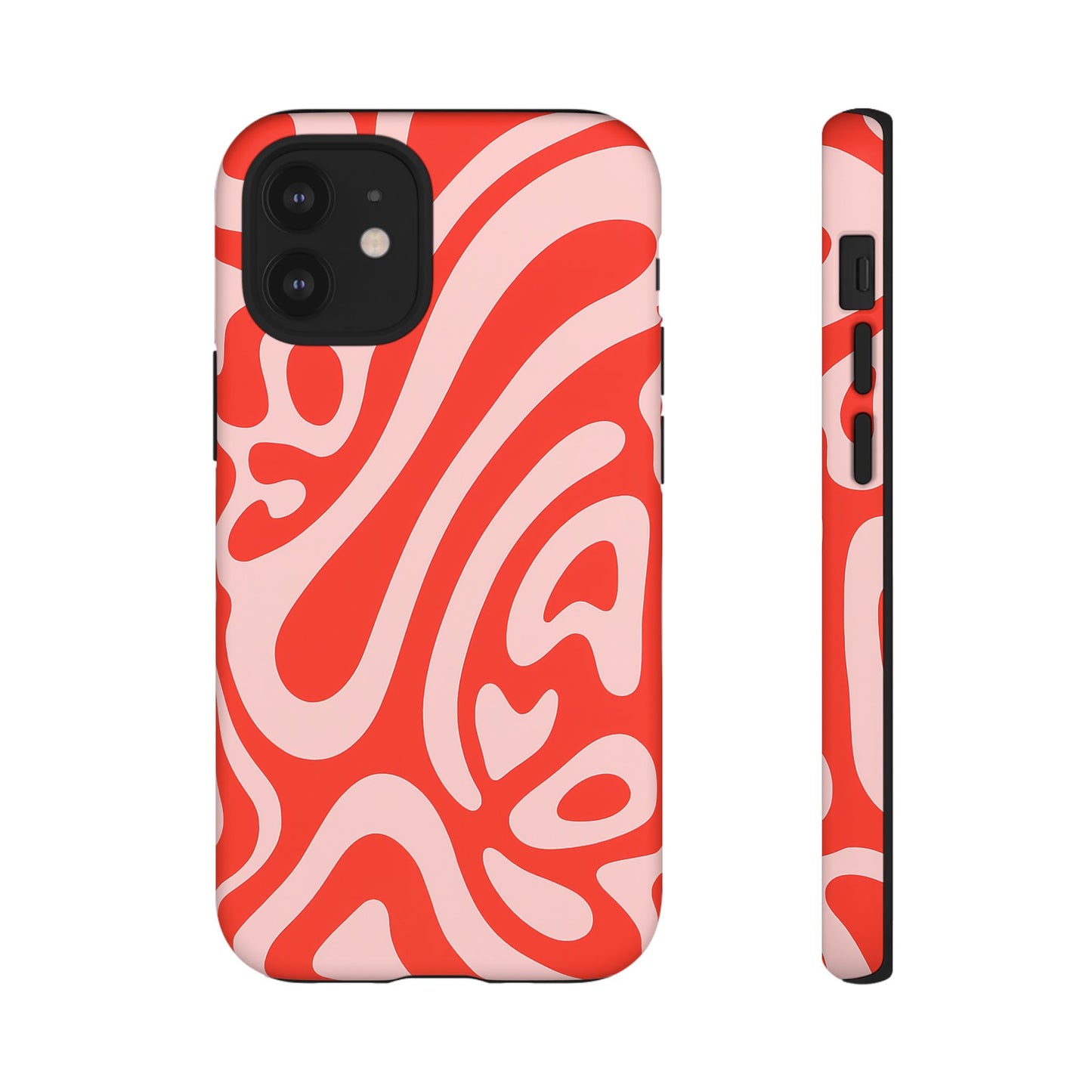 iPhone 17 Pro Max Case | Red Wave (Tough)