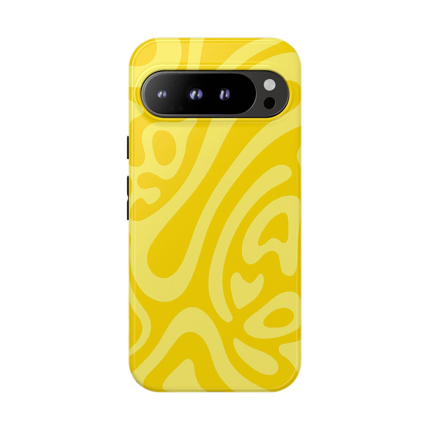 iPhone 17 Pro Max Case | Yellow Wave (Tough)