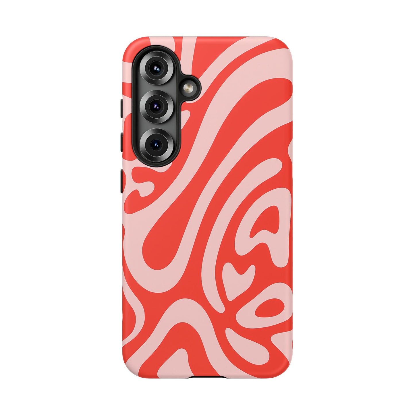 iPhone 17 Pro Max Case | Red Wave (Tough)